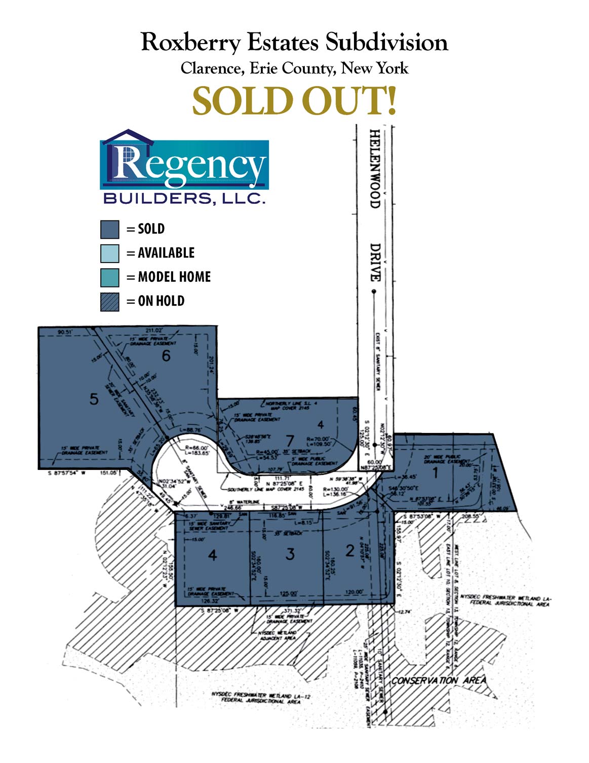 Clarence, NY New Home Community Regency Builders, LLC